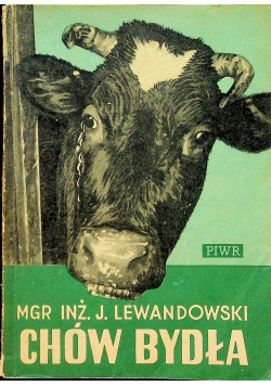 Chów bydła 1950 r.