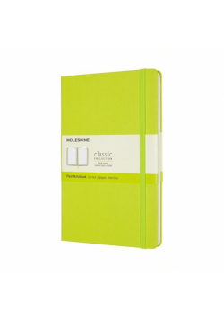 Notes Classic L 13x21 gładki 240str TW lemon green