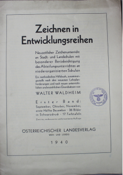 Zeichnen in  Entwicklungsreihen  Band 1 1940 r.