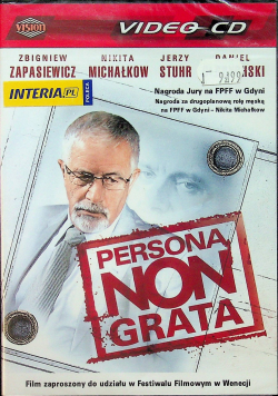 Persona non grata Płyta DVD NOWA