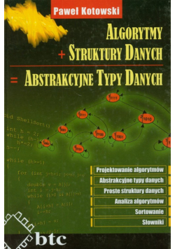 P. - Algorytmy + struktury danych = abstrakcyjne typy danych