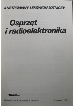 Osprzęt i radioelektronika