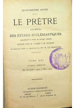 Le Pretre 1902r