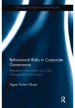Behavioural Risks in Corporate Governance