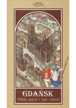 Mapa - Gdańsk. Widok miasta i jego zabytki