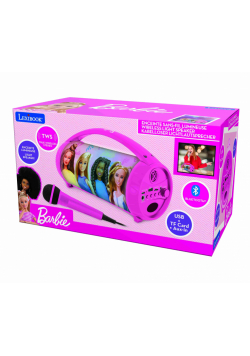 Głosnik z mikrofonem  Barbie Lexibook BTP585BBZ