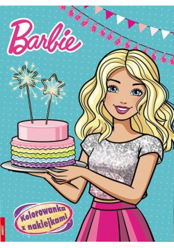 Barbie. Kolorowanka z naklejkami
