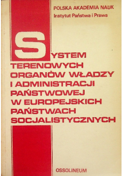 System Terenowych Organow Władzy I Administracji