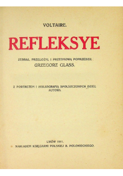 Refleksye, 1911 r.