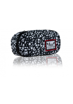 Saszetka - piórnik Black Terrazzo Hash 3 ASTRA