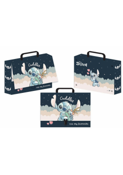 Teczka z rączką walizeczka Stitch
