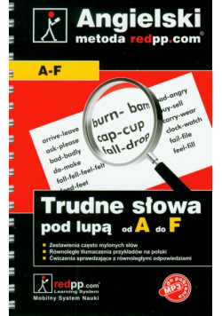 Język angielski: Trudne słowa pod lupą A-F