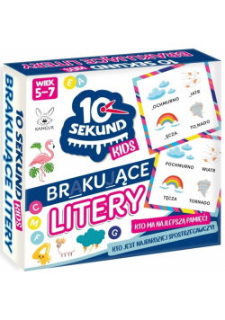Gra 10 sekund Kids Brakujące Litery