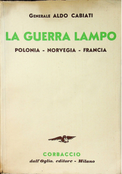 La guerra lampo Polonia Norvegia Francia 1940 r