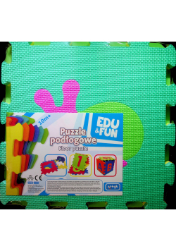 Puzzle piankowe 6 elementów Zwierzęta