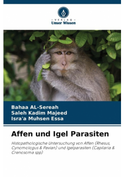 Affen und Igel Parasiten