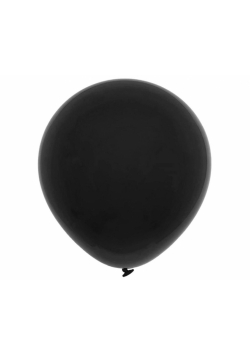Balony Decomex pastel Black 100szt
