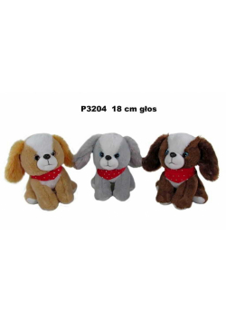 Pies z głosem 18cm MIX