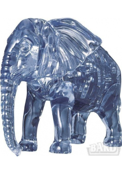 Crystal puzzle Słoń