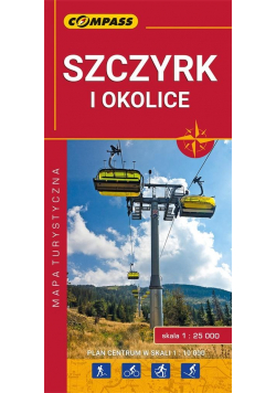 Mapa turystyczna - Szczyrk i okolice 1:25 000