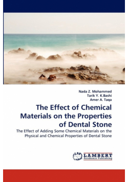 The Effect of Chemical Materials on the Properties of Dental Stone