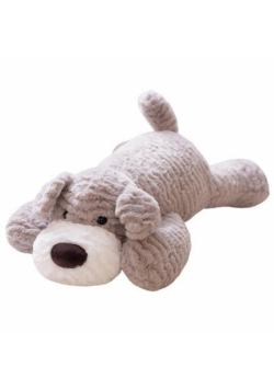 Maskotka przytulanka jasno szara 30cm