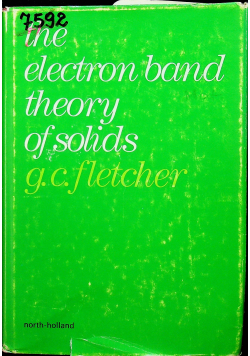 The electron band theory of solids