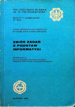 Zbiór zadań z podstawy informatyki