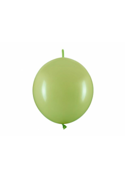 Balony z łącznikiem oliwkowy 33cm 20szt