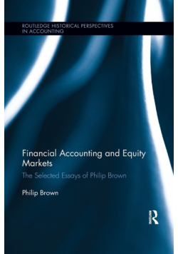 Financial Accounting and Equity Markets