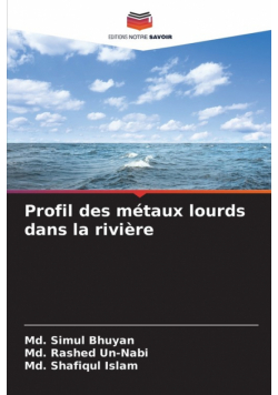 Profil des métaux lourds dans la rivière