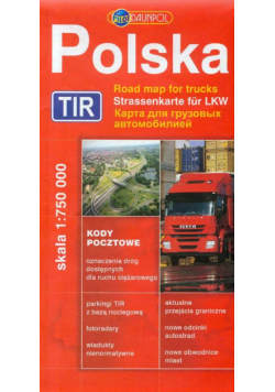 Polska mapa drogowa TIR
