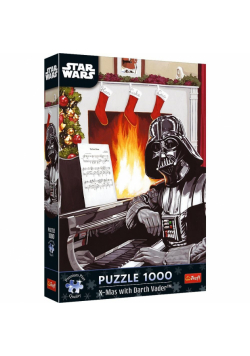 Puzzle 1000 Święta z Darth Vader TREFL