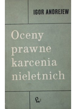 Oceny prawne karcenia nieletnich