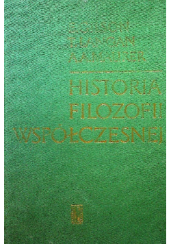 Historia filozofii współczesnej