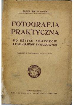 Fotografja praktyczna 1926 r.