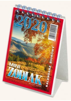 Kalendarz 2020 Biurowy Mini Zodiak TELEGRAPH
