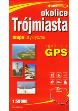 Okolice Trójmiasta 1:50 000 mapa turystyczna