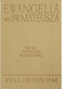 Ewangelia wg Św. Mateusza