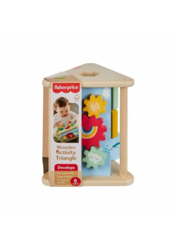 Fisher-Price. Drewniany trójkąt aktywizujący