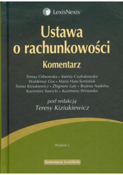 Ustawa o rachunkowości Komentarz