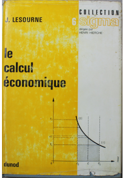 Le calcul economique