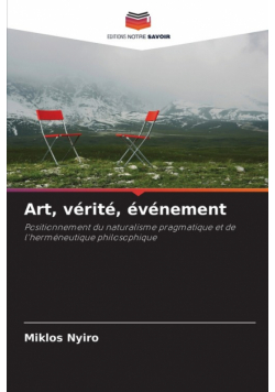 Art, vérité, événement