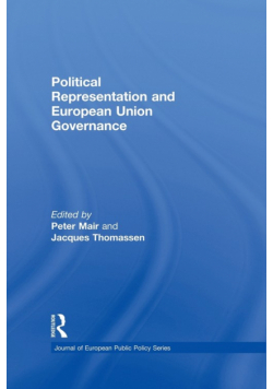 Political Representation and European Union Governance