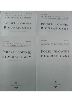 Polski słownik biograficzny Zeszyt od 180 do 183
