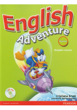 English Adventure Starter Książka ucznia z płytą DVD