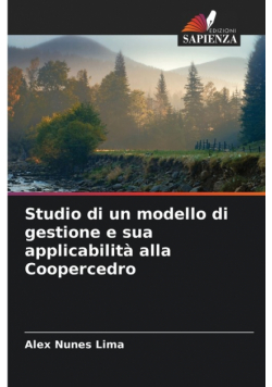 Studio di un modello di gestione e sua applicabilità alla Coopercedro