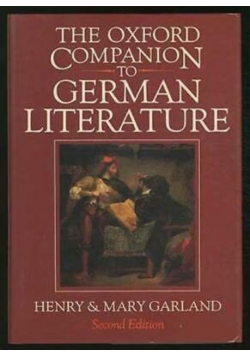 The Oxford Companion to German Literature GARLAND