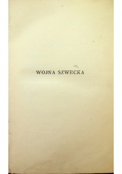 Wojna szwedzka w roku 1655 i 1656  1913 r.