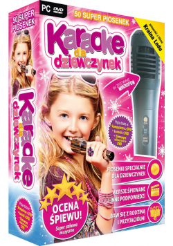 Karaoke dla dziewczynek (nowa edycja) - z mikrofonem (PC-DVD)